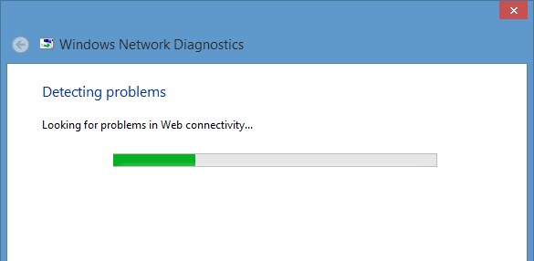 Windows Network Diagnostics