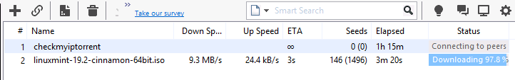 IPvanish torrent download speed