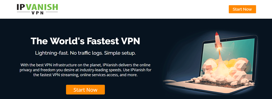Ipvanish é o #2 VPN P2P mais rápido